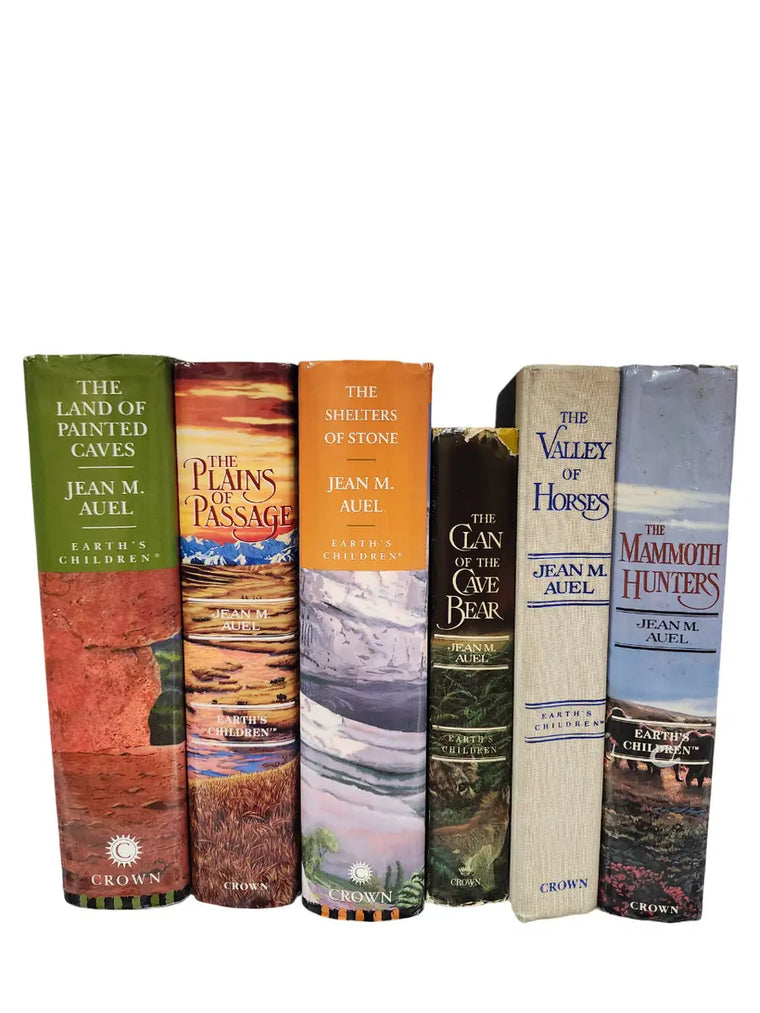 Complete Set Series Lot of 6 Earth's Children Books by Jean Auel HARDCOVER - complete-set-series-lot-of-6-earth-s-children-books-by-jean-auel-hardcover - complete-set-series-lot-of-6-earth-s-children-books-by-jean-auel-hardcover-2