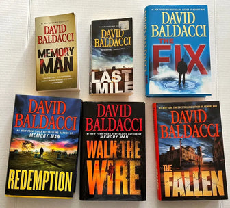 Complete Set Series Lot of 7 Amos Decker Memory Man books by David Baldacci Fix - complete-set-series-lot-of-7-amos-decker-memory-man-books-by-david-baldacci-fix - complete-set-series-lot-of-7-amos-decker-memory-man-books-by-david-baldacci-fix-2