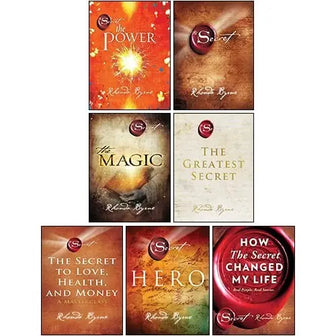 Complete Set Series - Lot of 7 The Secret Books by Rhonda Byrne - complete-set-series-lot-of-7-the-secret-books-by-rhonda-byrne