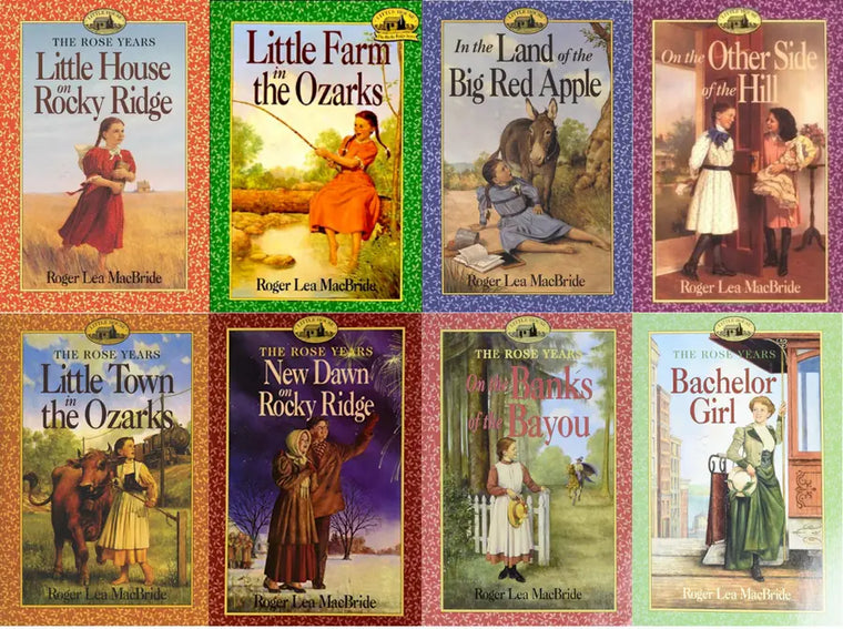 Complete Set Series - Lot of 8 Little House the Rose Years by Roger Lea Macbride - complete-set-series-lot-of-8-little-house-the-rose-years-by-roger-lea-macbride