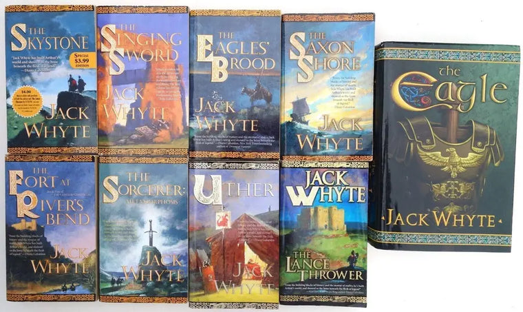 Complete Set Series Lot of 9 Camulod Chronicles books by Jack Whyte Dream Eagles - complete-set-series-lot-of-9-camulod-chronicles-books-by-jack-whyte-dream-eagles