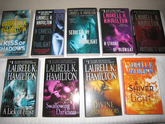 Complete Set Series - Lot of 9 Merry Gentry books by Laurell K. Hamilton Shadows - complete-set-series-lot-of-9-merry-gentry-books-by-laurell-k-hamilton-shadows