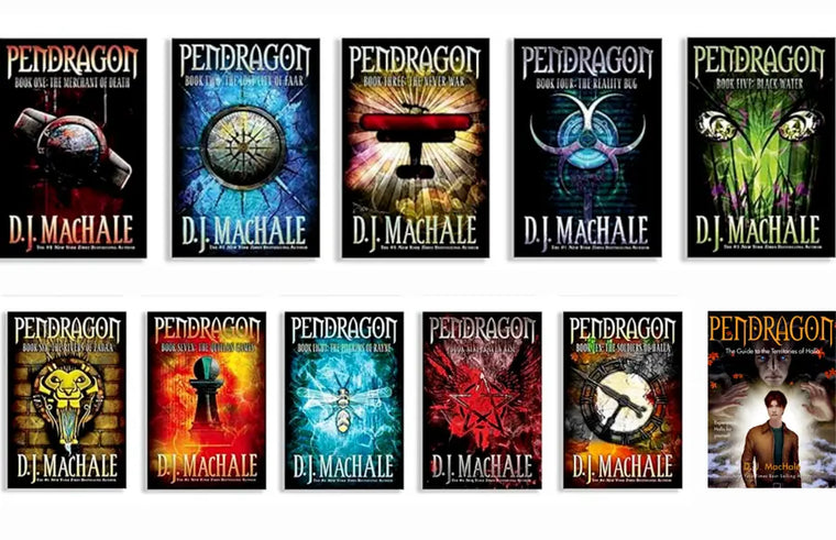 Complete Set Series - Lot of Now 11 Pendragon Books by D.J. Machale - complete-set-series-lot-of-now-11-pendragon-books-by-d-j-machale