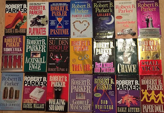 Complete Set Series of 50 Spenser books by Robert B. Parker - complete-set-series-of-50-spenser-books-by-robert-b-parker