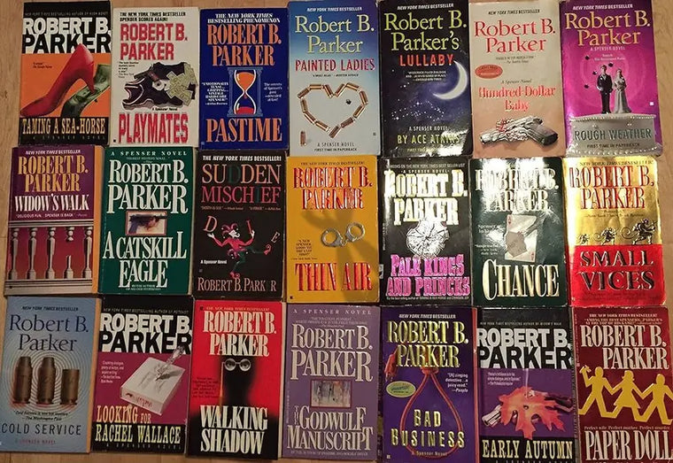 Complete Set Series of 50 Spenser books by Robert B. Parker - complete-set-series-of-50-spenser-books-by-robert-b-parker