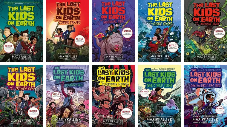 Complete Set Series - The Last Kids on Earth by Max Brallier 10 Book Collection - complete-set-series-the-last-kids-on-earth-by-max-brallier-10-book-collection