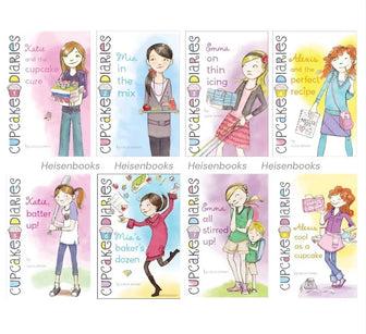 Cupcake Diaries Starter Collection 1-8 Books Series Coco Simon Girls Fiction Lot - cupcake-diaries-starter-collection-1-8-books-series-coco-simon-girls-fiction-lot