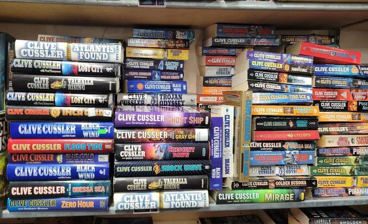 Dirk Pitt complete series 1-27 set Clive Cussler adventure novel lot - dirk-pitt-complete-series-1-27-set-clive-cussler-adventure-novel-lot - dirk-pitt-complete-series-1-27-set-clive-cussler-adventure-novel-lot-2