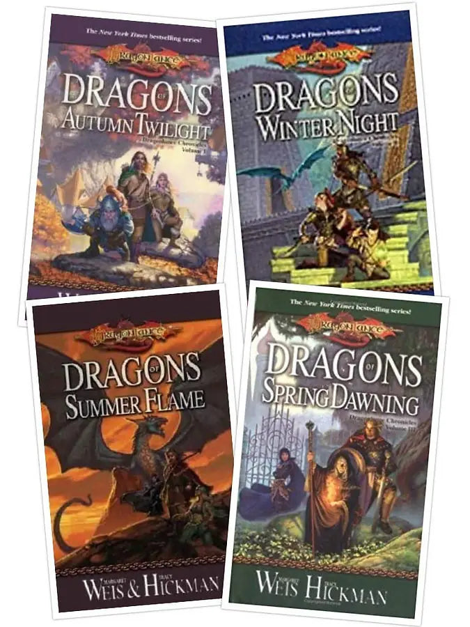 DragonLance Chronicles 1 to 4 Mass Market by Weis and Hickman - dragonlance-chronicles-1-to-4-mass-market-by-weis-and-hickman