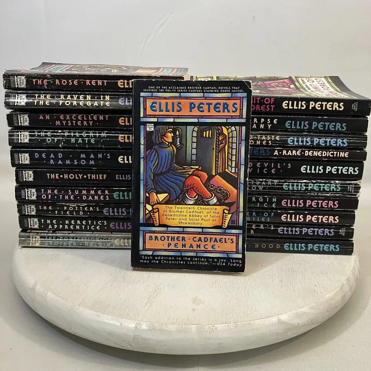 Ellis Peters BROTHER CADFAEL Complete Series Lot of 21 (#1-21) Set PB - ellis-peters-brother-cadfael-complete-series-lot-of-21-1-21-set-pb