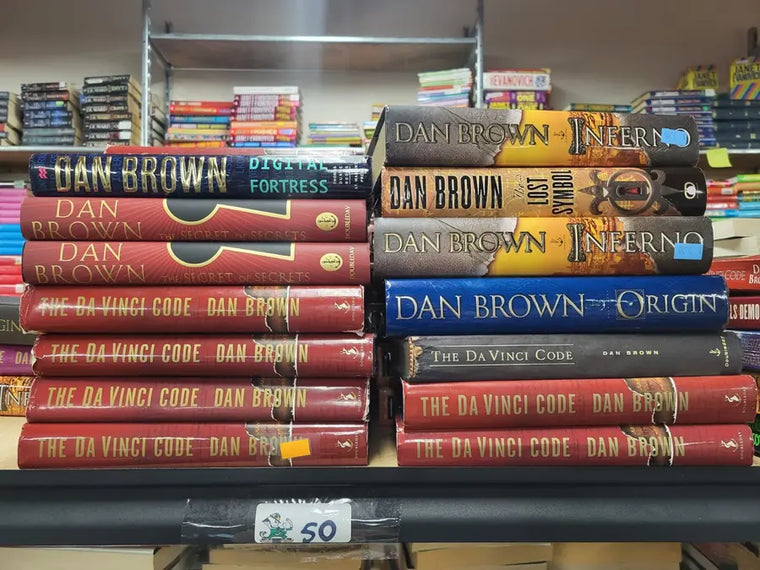 Full Robert Langdon Series by Dan Brown - 8 Book Hardcover Set - full-robert-langdon-series-by-dan-brown-8-book-hardcover-set