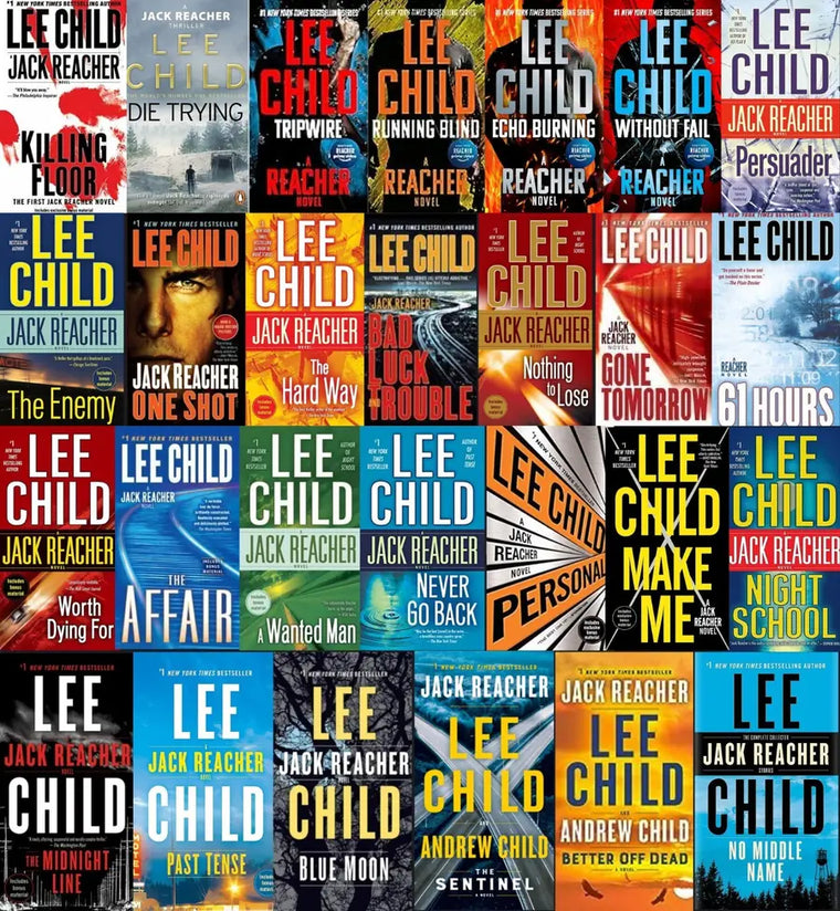Hard Set Series- Lot of Hard Cover Books 1-8 of Jack Reacher Books by Lee Child - hard-set-series-lot-of-hard-cover-books-1-8-of-jack-reacher-books-by-lee-child
