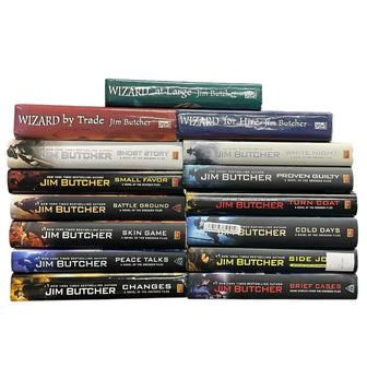 HARDCOVER Complete Set Dresden Files Books set of 19 Jim Butcher Omnibus or Hard - hardcover-complete-set-dresden-files-books-set-of-19-jim-butcher-omnibus-or-hard - hardcover-complete-set-dresden-files-books-set-of-19-jim-butcher-omnibus-or-hard-2
