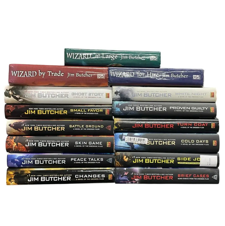 HARDCOVER Complete Set Dresden Files Books set of 19 Jim Butcher Omnibus or Hard - hardcover-complete-set-dresden-files-books-set-of-19-jim-butcher-omnibus-or-hard - hardcover-complete-set-dresden-files-books-set-of-19-jim-butcher-omnibus-or-hard-2