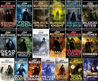 HARDCOVER Complete Set Series Lot of 14 Dresden Files Books by Jim Butcher - hardcover-complete-set-series-lot-of-14-dresden-files-books-by-jim-butcher - hardcover-complete-set-series-lot-of-14-dresden-files-books-by-jim-butcher-2