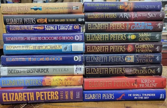 HARDcover  Elizabeth Peters AMELIA PEABODY Complete Series Lot (1-20) Set HC - hardcover-elizabeth-peters-amelia-peabody-complete-series-lot-1-20-set-hc - hardcover-elizabeth-peters-amelia-peabody-complete-series-lot-1-20-set-hc-2