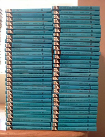 Hardy Boys Mysteries Flashlight Hardcover - Complete Set Series Lot (58) - hardy-boys-mysteries-flashlight-hardcover-complete-set-series-lot-58