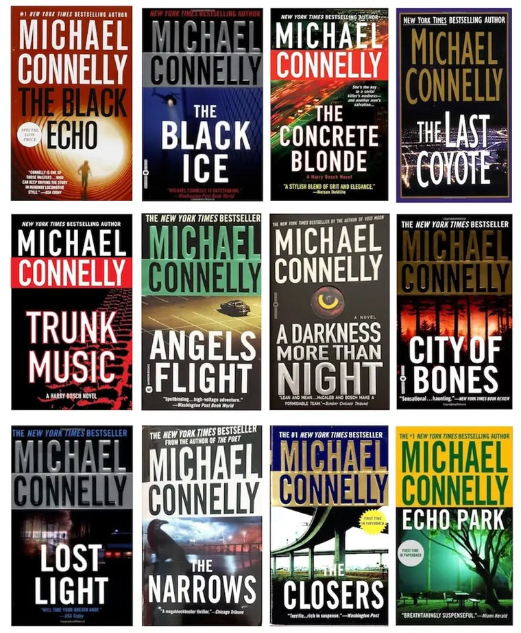 Harry Bosch Series Books 1-12 Michael Connelly Starter Collection Set Paperback - harry-bosch-series-books-1-12-michael-connelly-starter-collection-set-paperback
