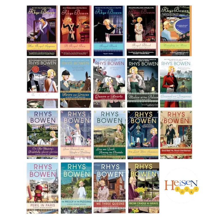 Her Royal Spyness Complete Set Seres 1-19 Books by Rhys Bowen Historical Mystery - her-royal-spyness-complete-set-seres-1-19-books-by-rhys-bowen-historical-mystery