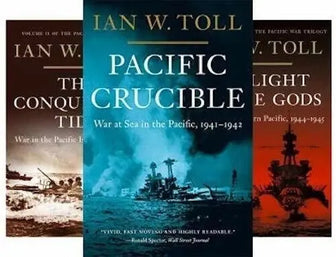 Ian W Toll Pacific War Trilogy Complete Set 3 Book PAPERBACK Lot WWII History - ian-w-toll-pacific-war-trilogy-complete-set-3-book-paperback-lot-wwii-history