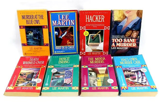 Lee Martin (13) Book Lot Deb Ralston Mystery Too Sane A Murder complete - lee-martin-13-book-lot-deb-ralston-mystery-too-sane-a-murder-complete