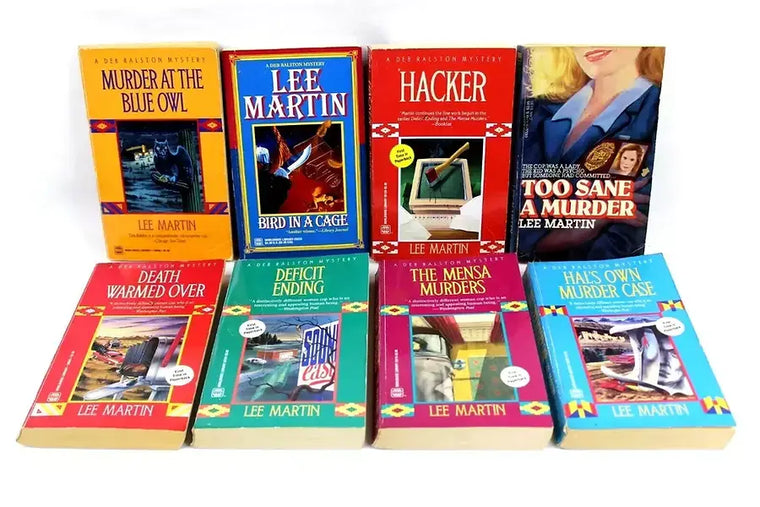 Lee Martin (13) Book Lot Deb Ralston Mystery Too Sane A Murder complete - lee-martin-13-book-lot-deb-ralston-mystery-too-sane-a-murder-complete