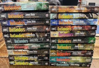 Lot of 20 Outlanders by James Axler Incomplete Book series (MMPB) - lot-of-20-outlanders-by-james-axler-incomplete-book-series-mmpb
