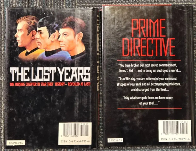 Lot of 4 Star Trek Original Series HB Books- Probe,The Lost Years etc. - lot-of-4-star-trek-original-series-hb-books-probe-the-lost-years-etc - lot-of-4-star-trek-original-series-hb-books-probe-the-lost-years-etc-2