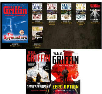 Men at War Complete 9 Book Set by W.E.B. Griffin - men-at-war-complete-9-book-set-by-w-e-b-griffin