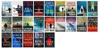 Mitch Rapp by Vince Flynn - Complete Set (Soft, Hard, or Mix) - mitch-rapp-by-vince-flynn-complete-set-soft-hard-or-mix