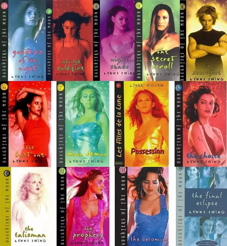 Mostly Hardcover Complete Set Lot of 13 Daughters of The Moon by Lynne Ewing - mostly-hardcover-complete-set-lot-of-13-daughters-of-the-moon-by-lynne-ewing