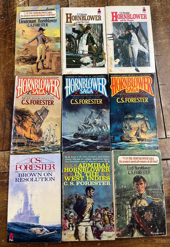 Naval Adventure Vintage Book Lot of 15 (Poldark series/Hornblower Saga) - naval-adventure-vintage-book-lot-of-15-poldark-series-hornblower-saga - naval-adventure-vintage-book-lot-of-15-poldark-series-hornblower-saga-2