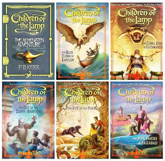 Nearly Complete Set Series - Lot of 6 Children of the Lamp books by PB P.B. Kerr - nearly-complete-set-series-lot-of-6-children-of-the-lamp-books-by-pb-p-b-kerr