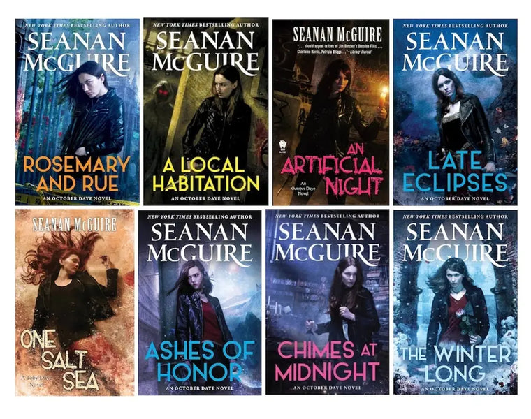 October Daye #1-8 Book Set Series by Seanan McGuire Rosemary & Rue Urban Fantasy - october-daye-1-8-book-set-series-by-seanan-mcguire-rosemary-and-rue-urban-fantasy