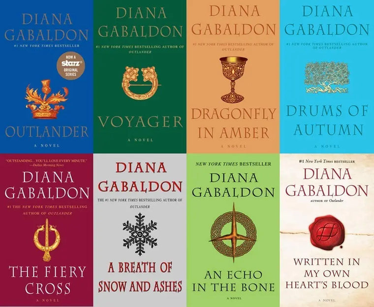 Outlander Series 8 Book Set (1- 8) Diana Gabaldon Mass Market Paperback - outlander-series-8-book-set-1-8-diana-gabaldon-mass-market-paperback