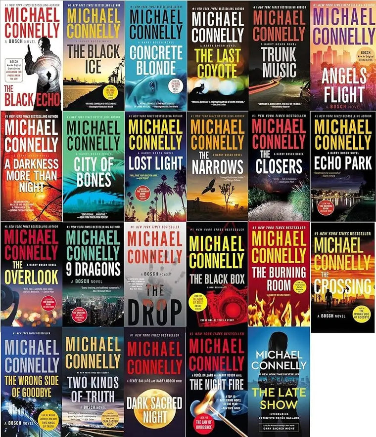 Partial Set Series - books 11 to 23  Harry Bosch Novels by Michael Connelly - partial-set-series-books-11-to-23-harry-bosch-novels-by-michael-connelly