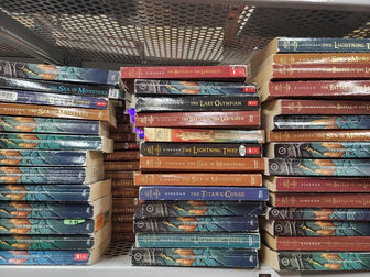 Percy Jackson Series by Rick Riordan - Complete Paperback Set - percy-jackson-series-by-rick-riordan-complete-paperback-set