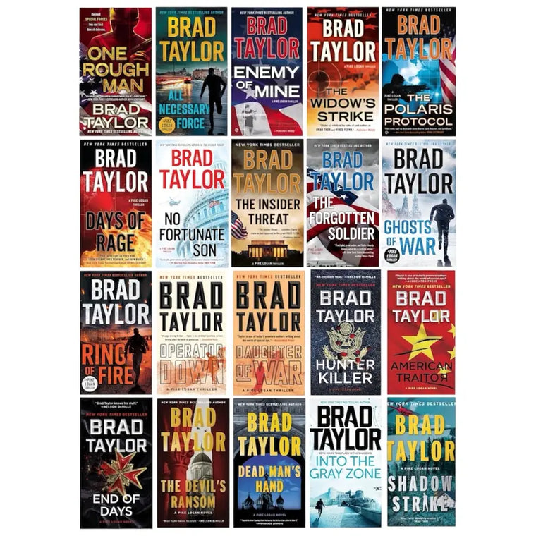Pike Logan 20 Books Complete Set Series by Brad Taylor Special Forces Thriller - pike-logan-20-books-complete-set-series-by-brad-taylor-special-forces-thriller