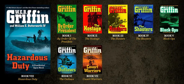 Presidential Agent Complete Series Paperback by W.E.B. Griffin - presidential-agent-complete-series-paperback-by-w-e-b-griffin