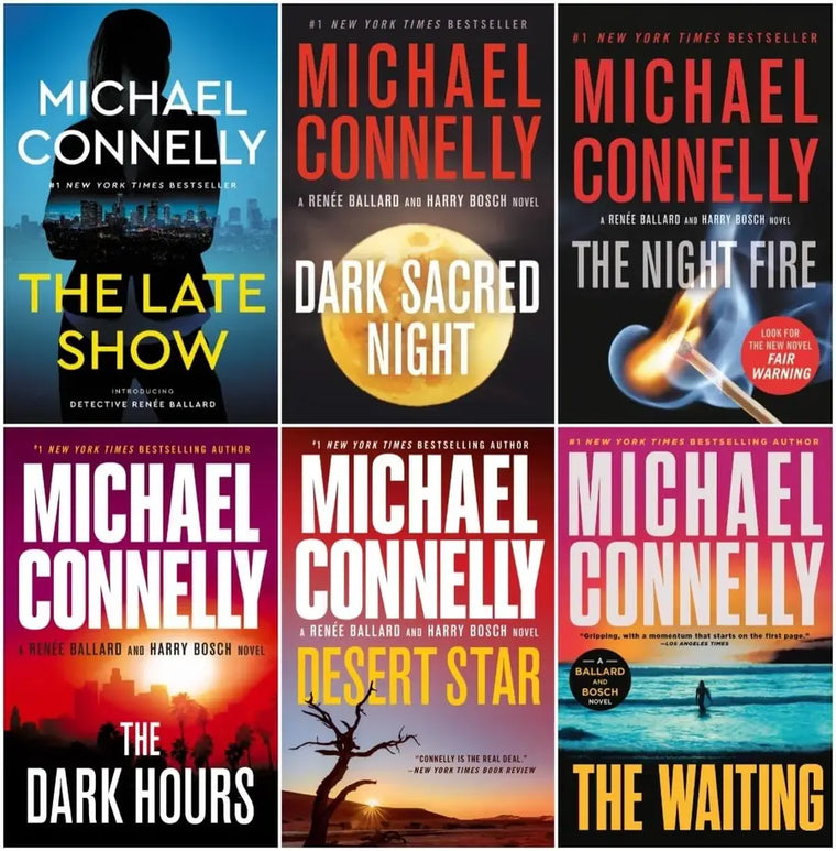 Renée Ballard Harry Bosch Series 6-Book Set - The Late Show, Dark Sacred Night - ren-e-ballard-harry-bosch-series-6-book-set-the-late-show-dark-sacred-night