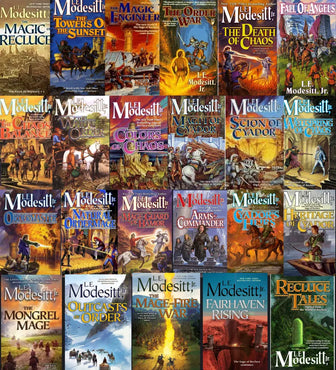 Saga of Recluce by L.E. Modesitt, Jr. — Complete Series Lot - saga-of-recluce-by-l-e-modesitt-jr-complete-series-lot