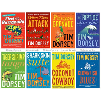 Serge A. Storms #13-20 Florida Mayhem Collection Tim Dorsey Books Set Series Lot - serge-a-storms-13-20-florida-mayhem-collection-tim-dorsey-books-set-series-lot