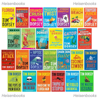 Serge A. Storms Complete Set Series Lot of 26 Books by Tim Dorsey Florida Crime - serge-a-storms-complete-set-series-lot-of-26-by-tim-dorsey