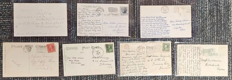 Set of 7 Used Postcards of Fort Riley, Kansas from Early 1900s - set-of-7-used-postcards-of-fort-riley-kansas-from-early-1900s - set-of-7-used-postcards-of-fort-riley-kansas-from-early-1900s-2