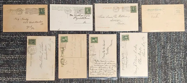 Set of 8 Used Postcards of Philadelphia Landmarks- Early 1900s - set-of-8-used-postcards-of-philadelphia-landmarks-early-1900s - set-of-8-used-postcards-of-philadelphia-landmarks-early-1900s-2