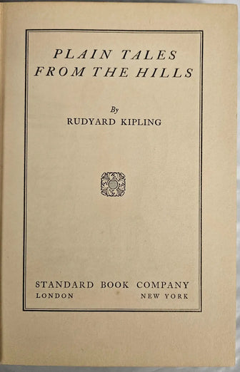 Set of Three Rare Rudyard Kipling Books from 1930 - Phantom Rickshaw etc - set-of-three-rare-rudyard-kipling-books-from-1930-phantom-rickshaw-etc - set-of-three-rare-rudyard-kipling-books-from-1930-phantom-rickshaw-etc-2