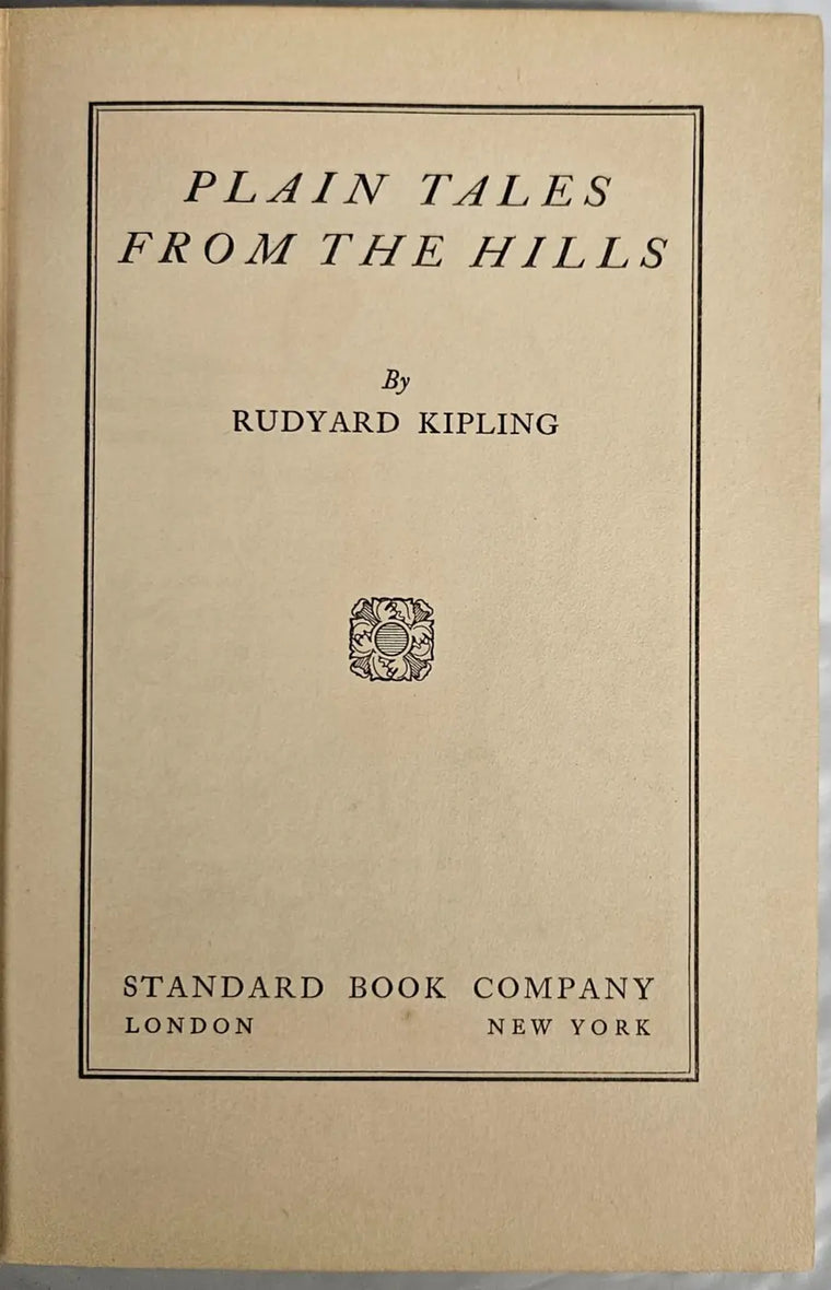 Set of Three Rare Rudyard Kipling Books from 1930 - Phantom Rickshaw etc - set-of-three-rare-rudyard-kipling-books-from-1930-phantom-rickshaw-etc - set-of-three-rare-rudyard-kipling-books-from-1930-phantom-rickshaw-etc-2