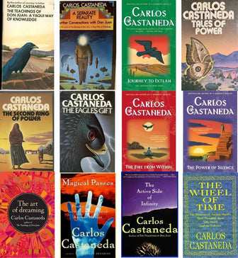 Teachings of Don Juan by Carlos Castaneda - Complete Set Series Lot - teachings-of-don-juan-by-carlos-castaneda-complete-set-series-lot