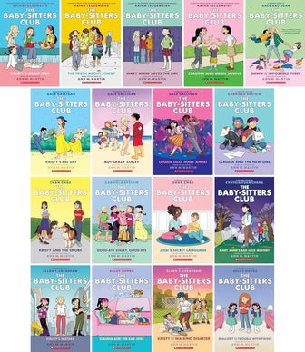 The Baby-Sitters Club Graphic Novels Lot of #1-17 Complete Set - the-baby-sitters-club-graphic-novels-lot-of-1-17-complete-set
