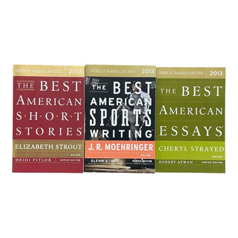 The Best American Series 2013 Short Stories, Sports Writing, & Essays 3 Set Lot - the-best-american-series-2013-short-stories-sports-writing-and-essays-3-set-lot - the-best-american-series-2013-short-stories-sports-writing-and-essays-3-set-lot-2